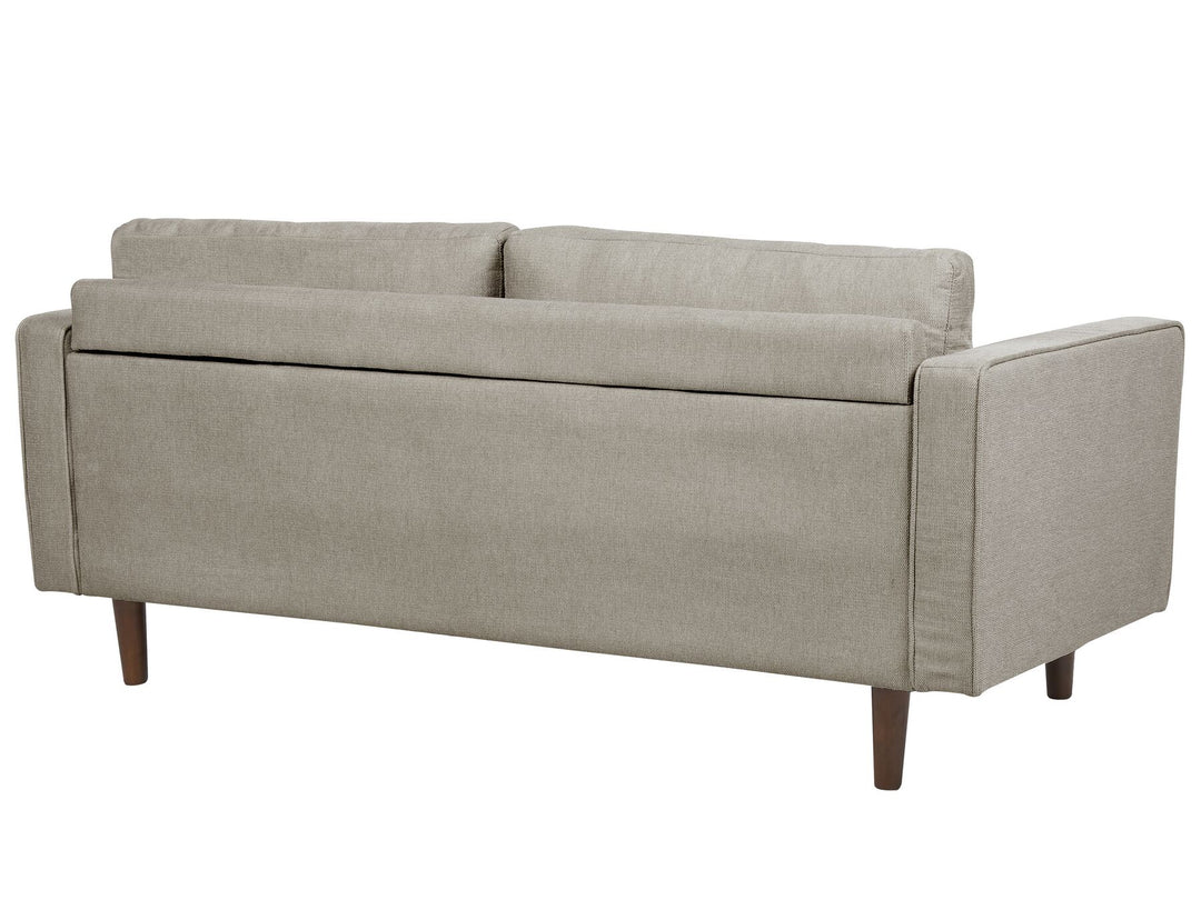 Nurmo 3 Seater Fabric Sofa Taupe