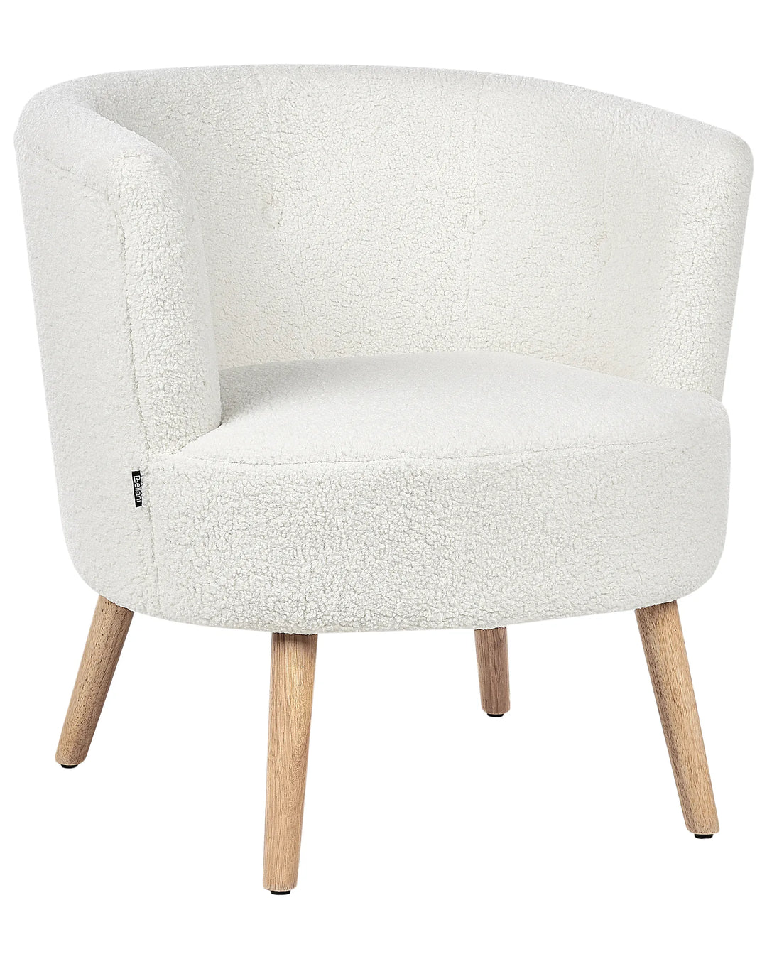 Odenzen Armchair Boucle White