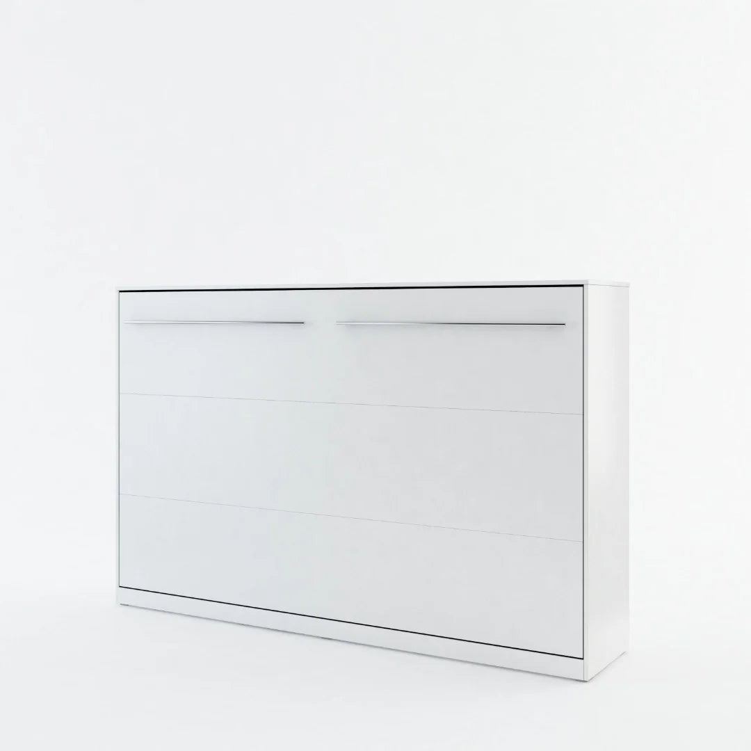 Kizer Horizontal Wall Bed Concept 120cm White Matt CP-05