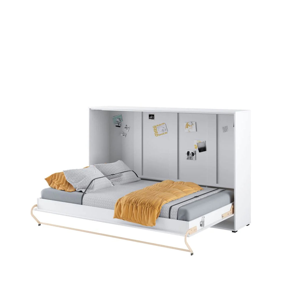 Kizer Horizontal Wall Bed Concept 120cm White Matt CP-05