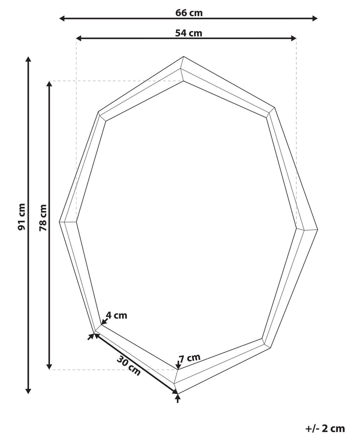 Oeno Wall Mirror Silver