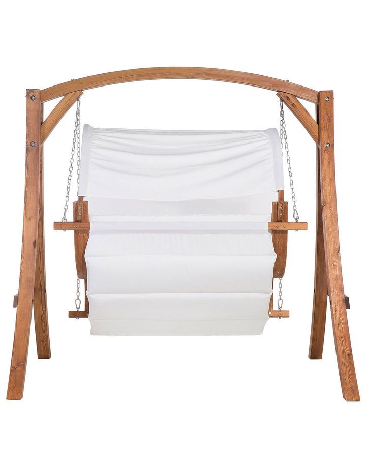 Aprilia Patio Swing Wood Brown