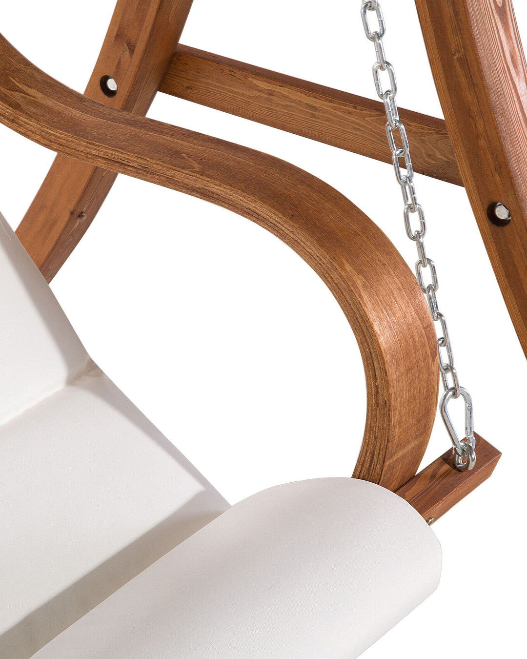 Aprilia Patio Swing Wood Brown