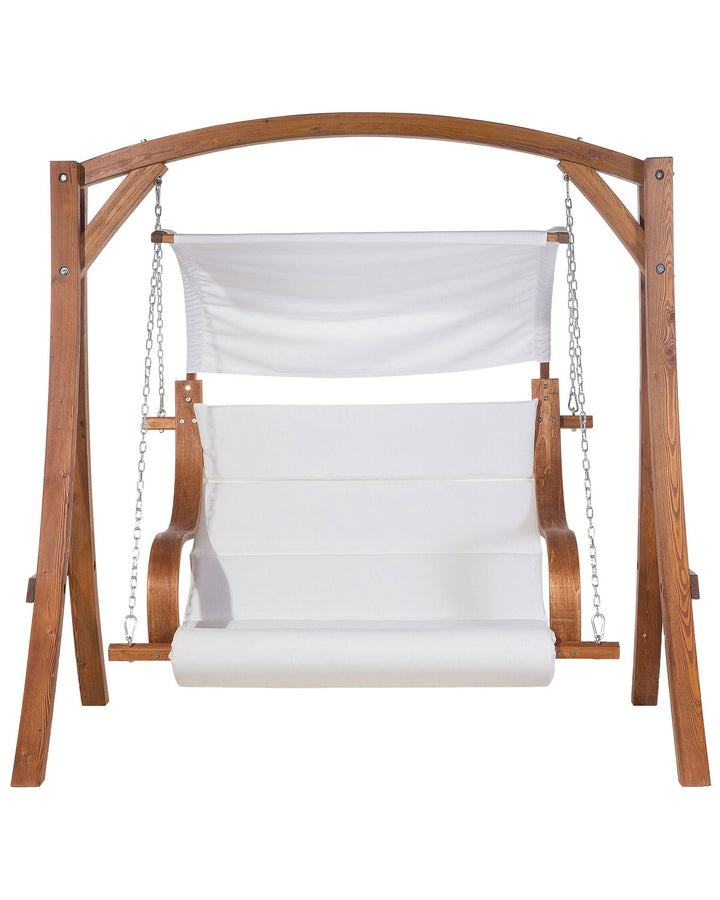 Aprilia Patio Swing Wood Brown