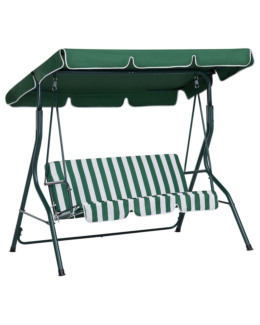 Chaplin Patio Swing Metal Green