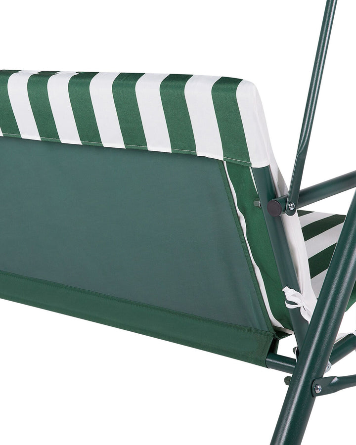Chaplin Patio Swing Metal Green