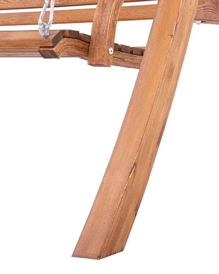 Andria Patio Swing Wood Brown