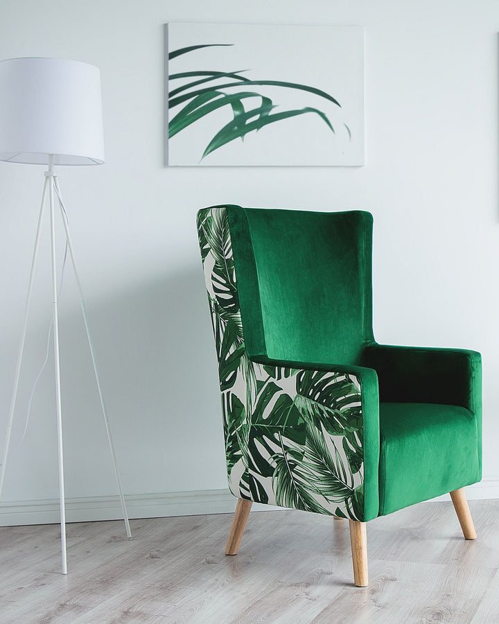 Oneida Armchair Velvet Dark Green