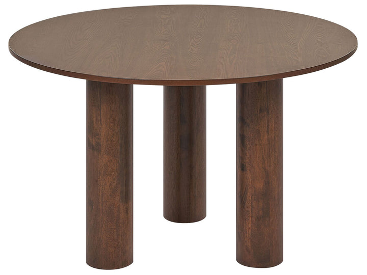 Orin Round Dining Table ⌀ 120 cm Dark