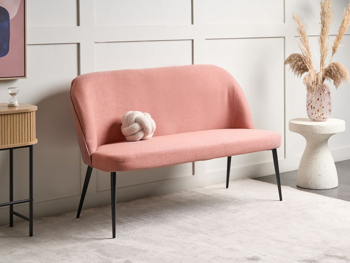 Osby 2 Seater Kitchen Sofa Pink