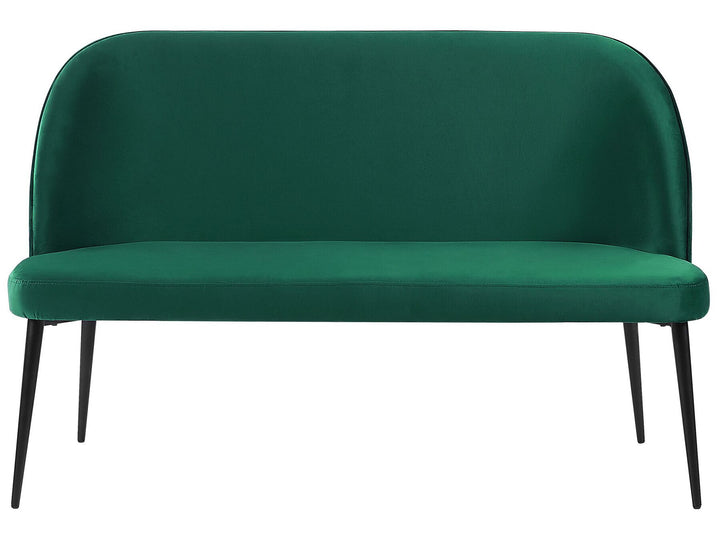 Osby 2 Seater Velvet Kitchen Sofa Green