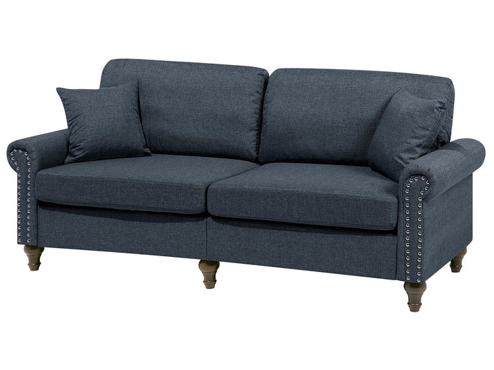 Otra II 3 Seater Fabric Sofa Dark Grey