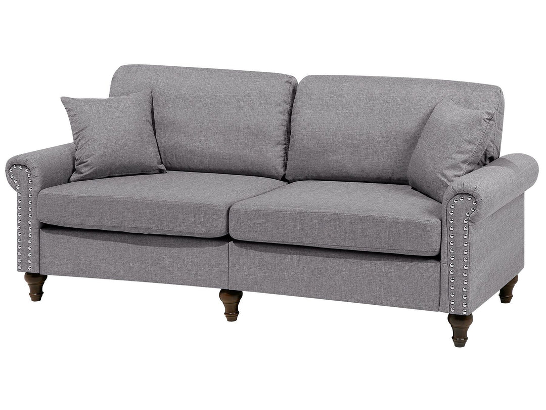 Otra II 3 Seater Fabric Sofa Grey