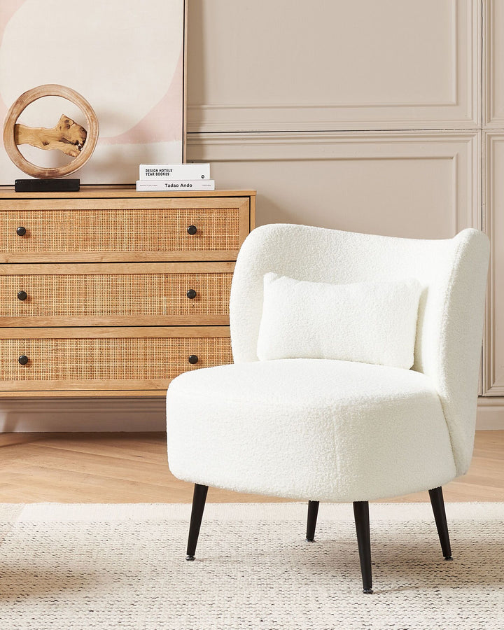 Otsby Armchair Boucle Cream