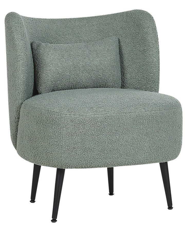 Otsby Armchair Boucle Light Green