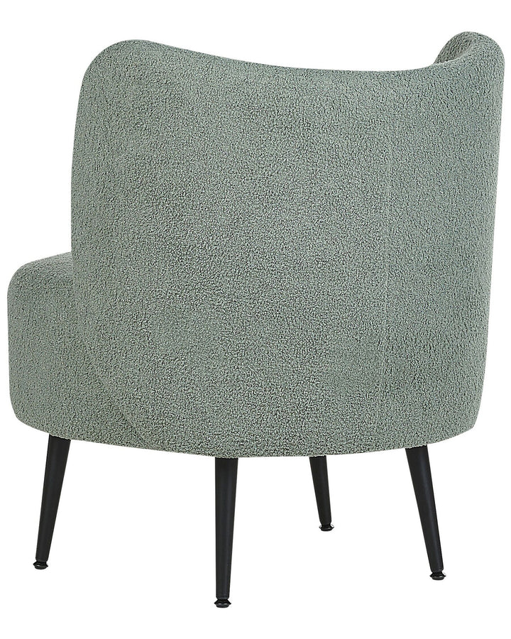 Otsby Armchair Boucle Light Green