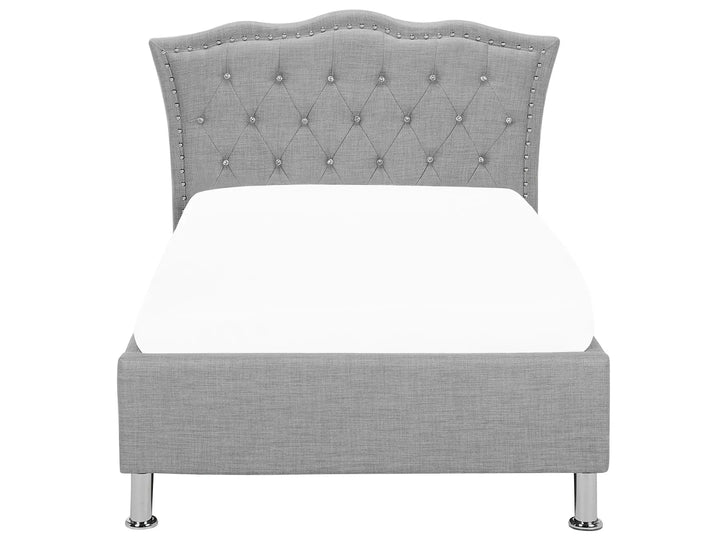 Ottoman Bed Fabric 90 x 200 cm (EU Single) Light Grey Miri