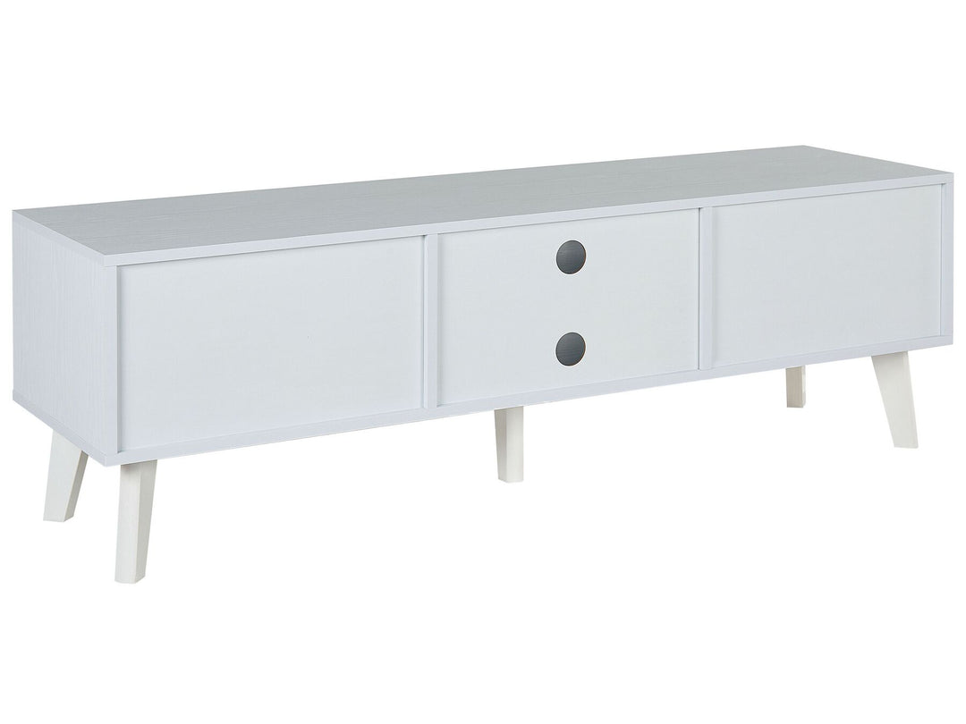 TV Stand Off-White Roanoke