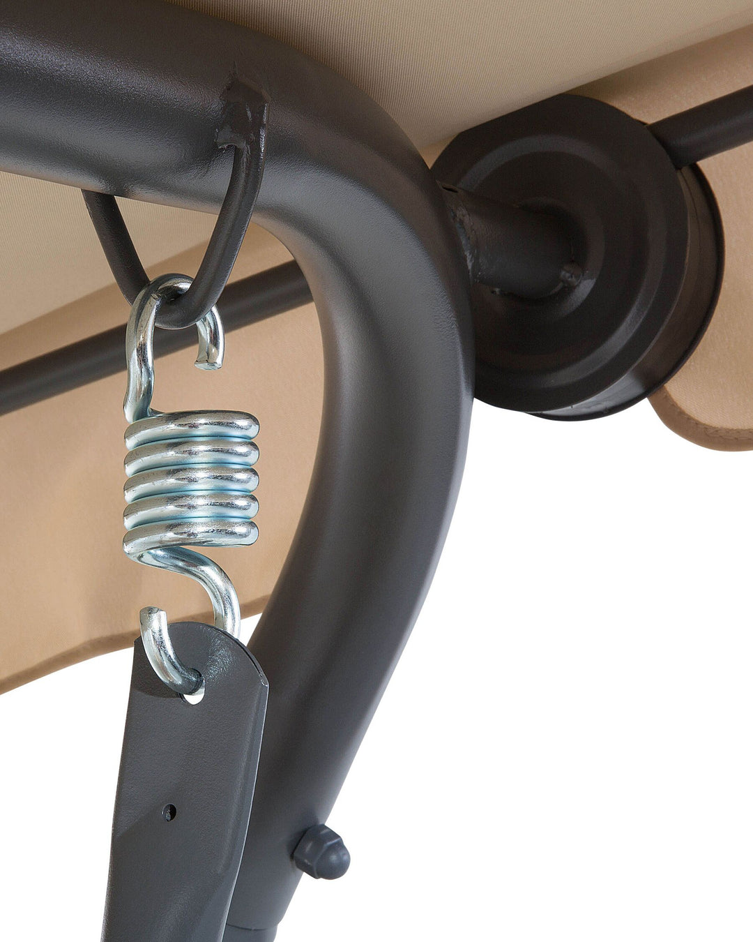 Temple Patio Swing Metal Sand Beige