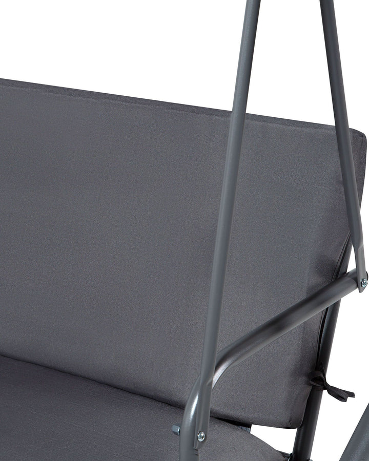 Chaplin Patio Swing  Metal Dark Grey