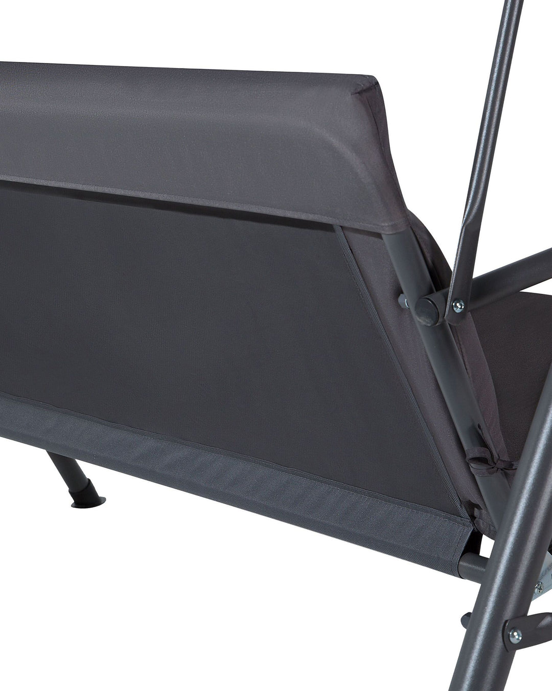 Chaplin Patio Swing  Metal Dark Grey