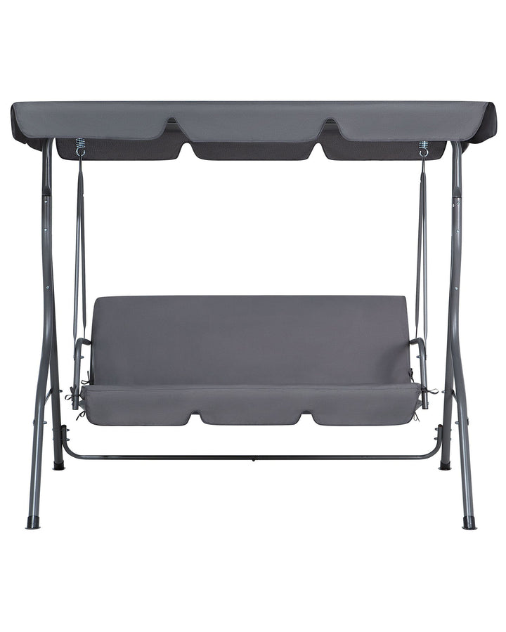 Chaplin Patio Swing  Metal Dark Grey