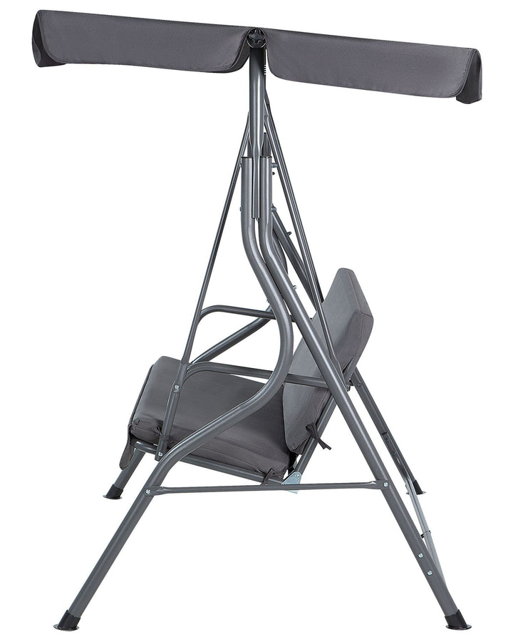 Chaplin Patio Swing  Metal Dark Grey