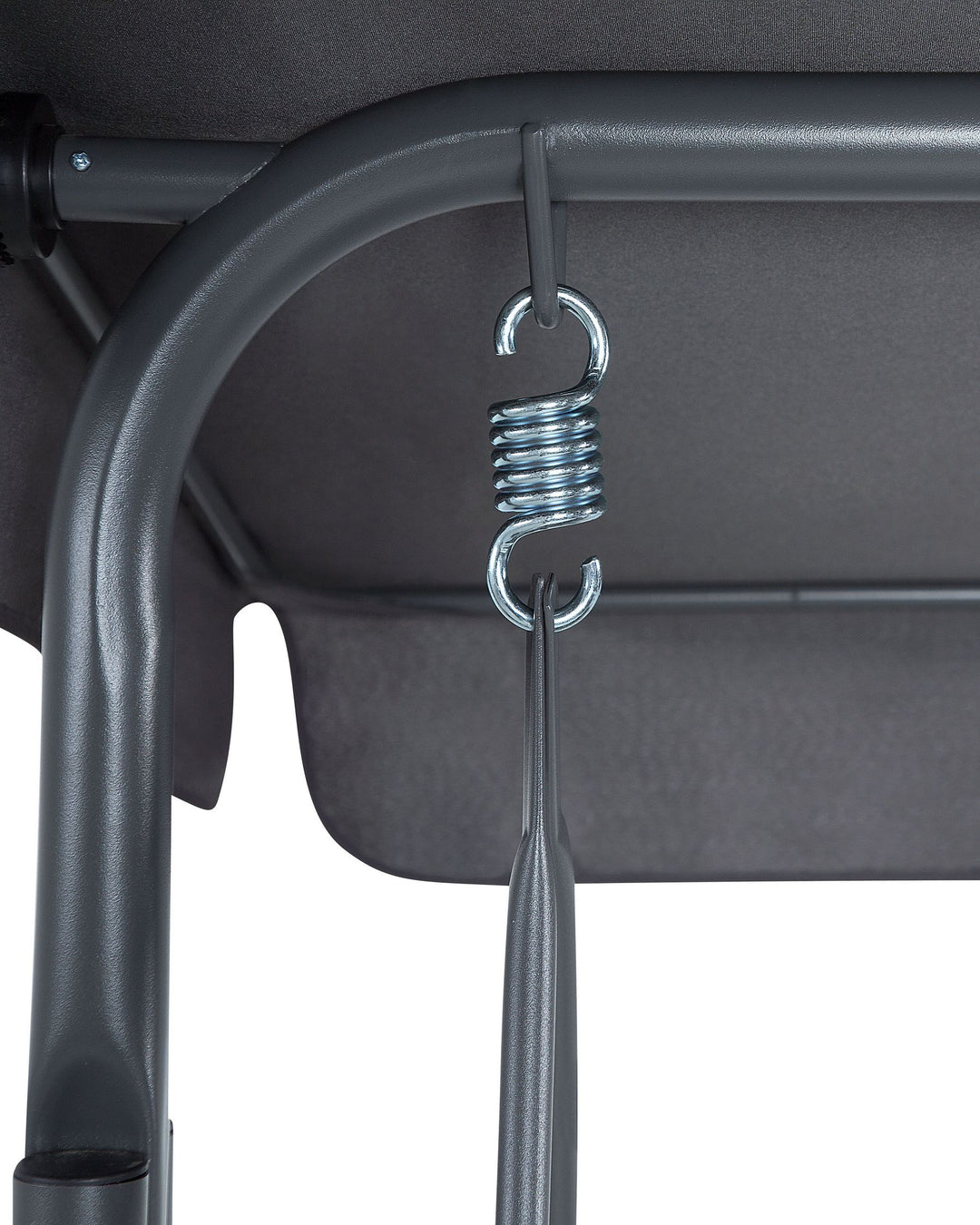 Chaplin Patio Swing  Metal Dark Grey