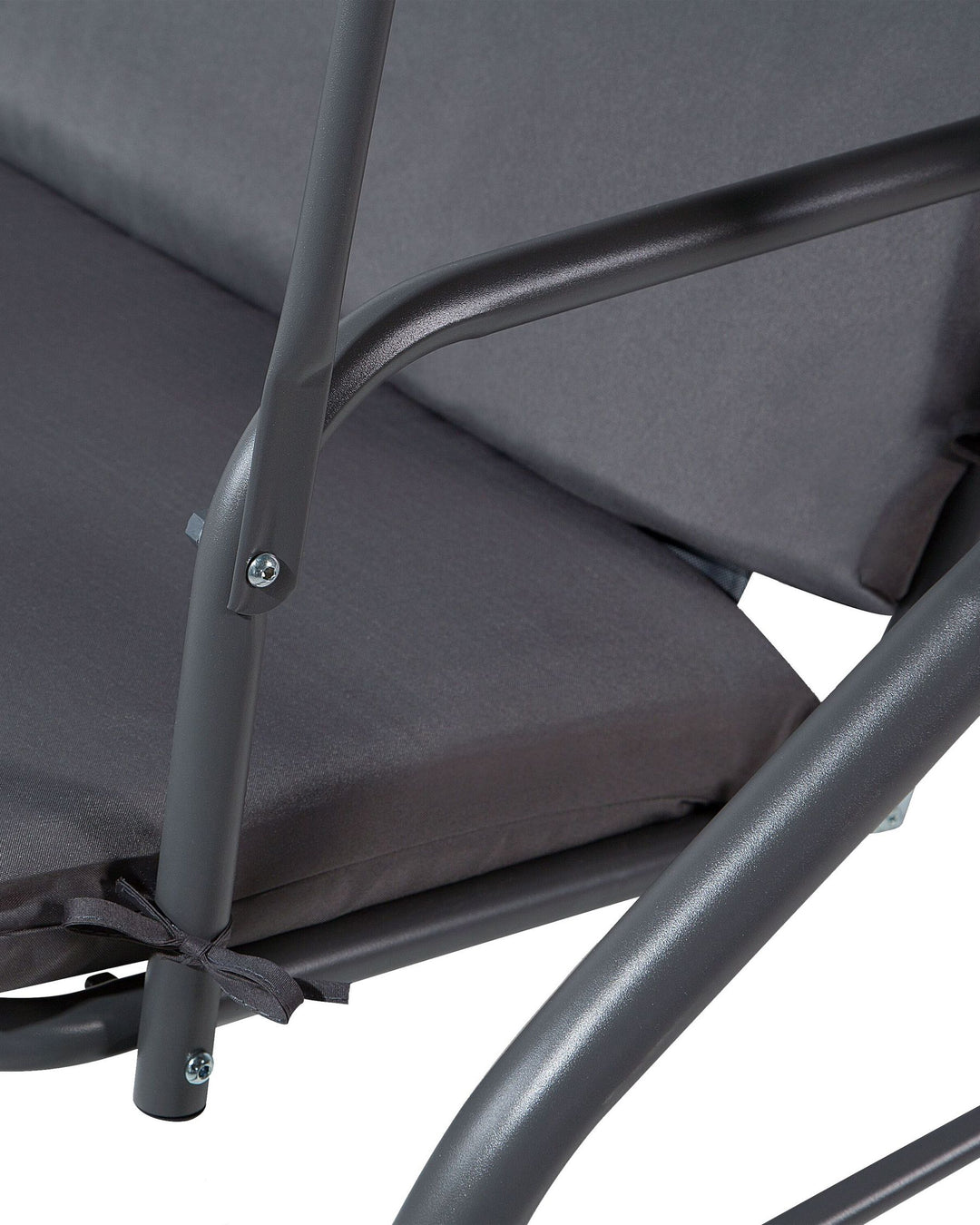 Chaplin Patio Swing  Metal Dark Grey