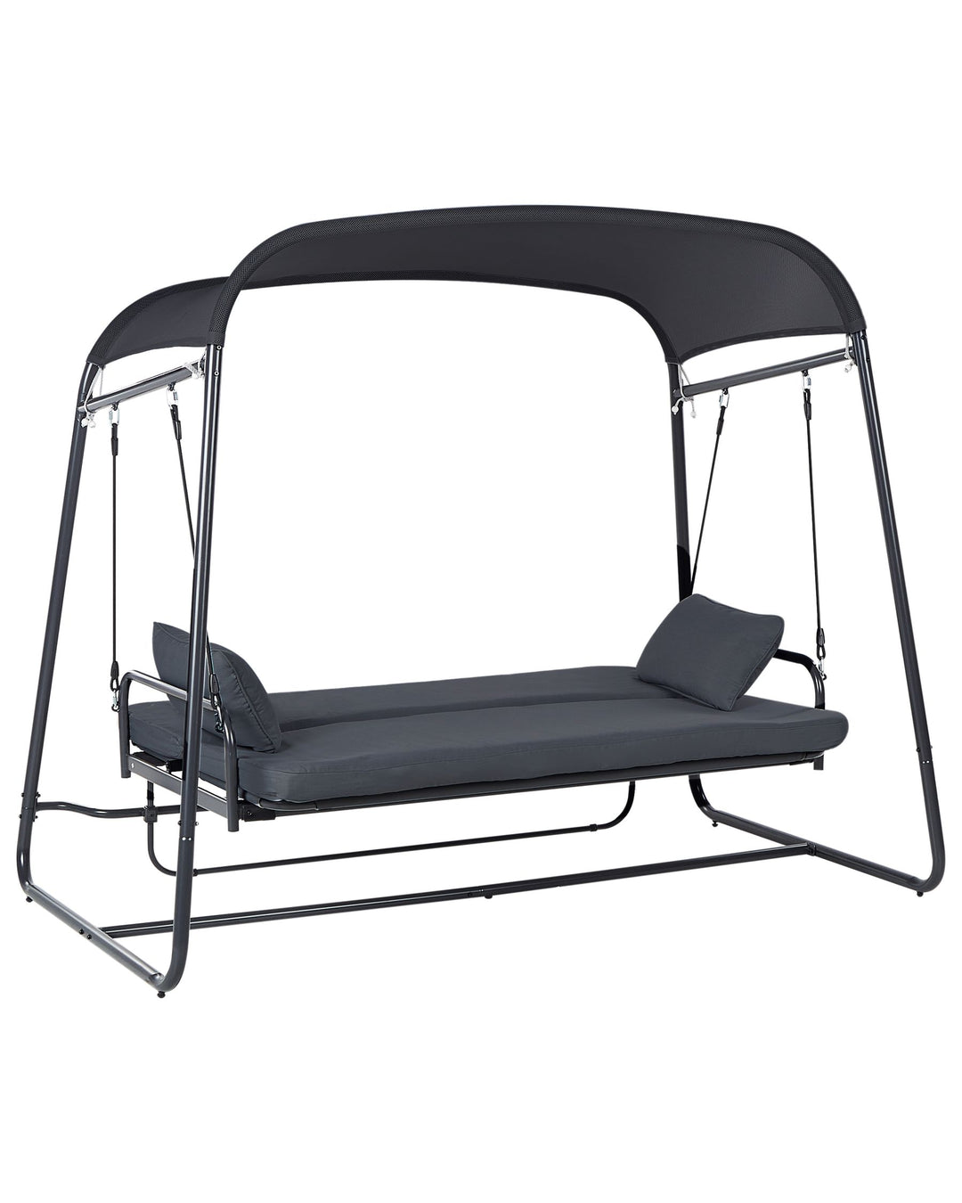 12/11/2025 Marsciano Patio Swing Metal Dark Grey