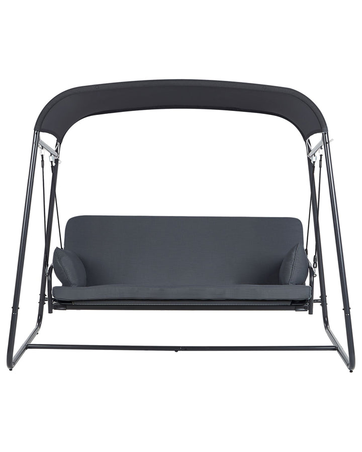 12/11/2025 Marsciano Patio Swing Metal Dark Grey