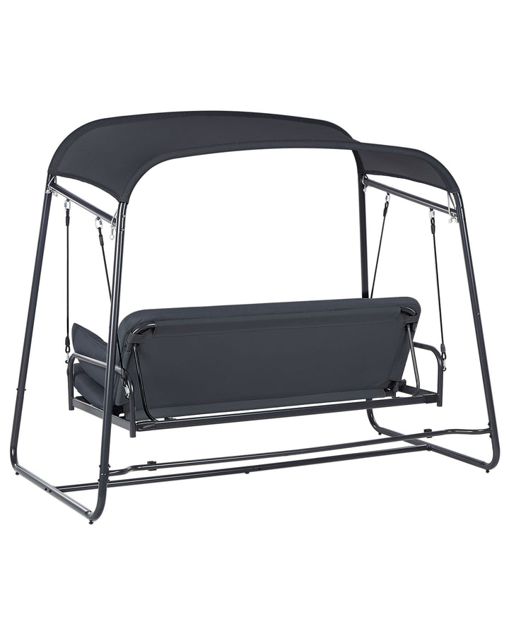 12/11/2025 Marsciano Patio Swing Metal Dark Grey