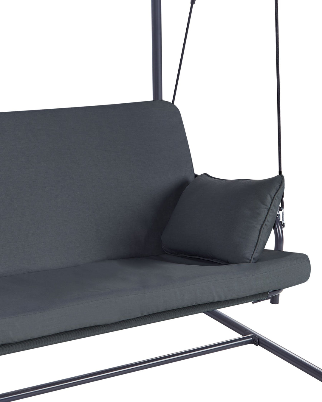 12/11/2025 Marsciano Patio Swing Metal Dark Grey