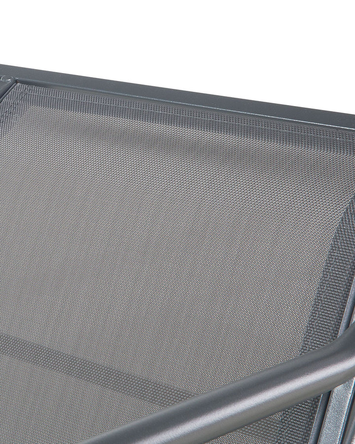 Bogart Beliani Traditional Patio Swing Metal Grey