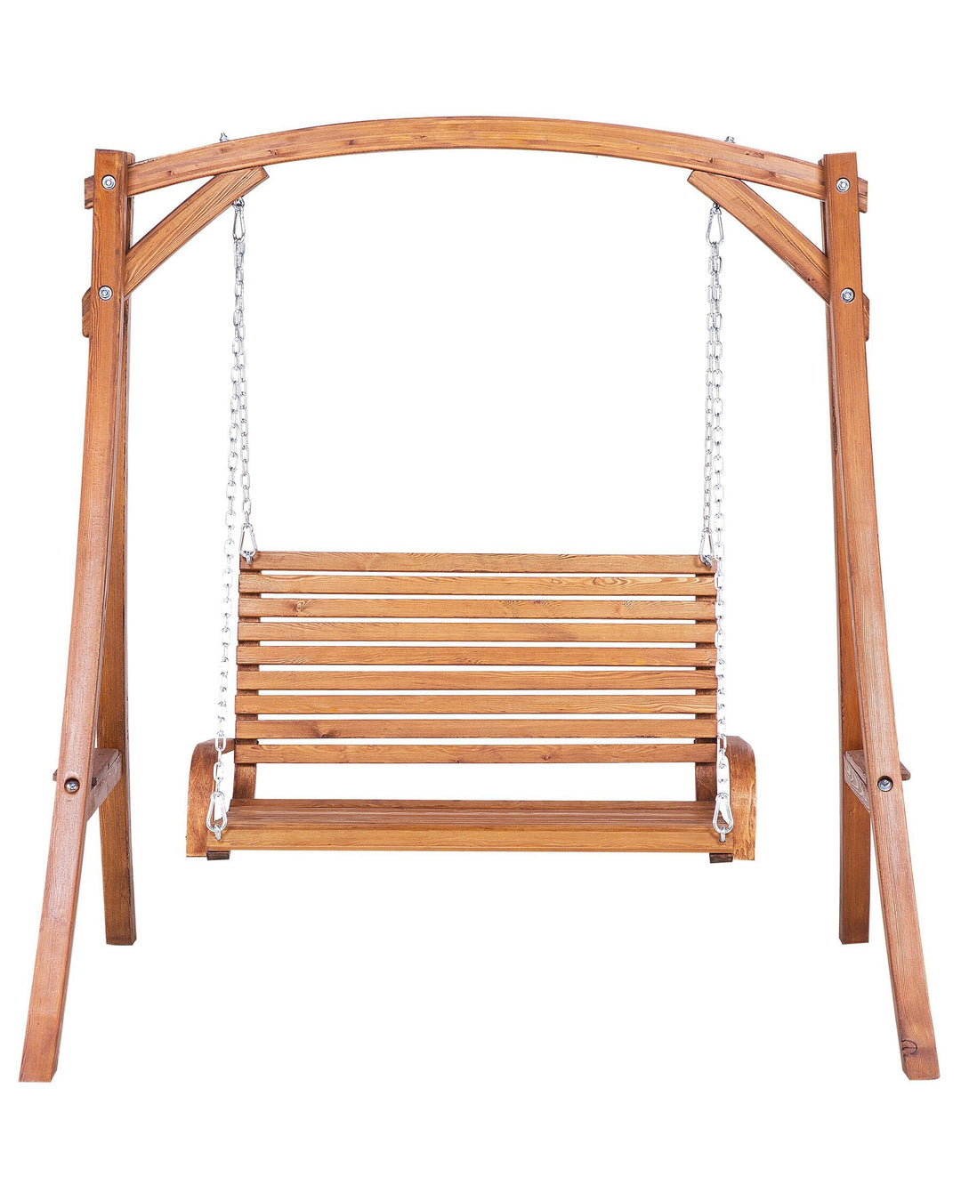 Novara Patio Swing Wood Brown