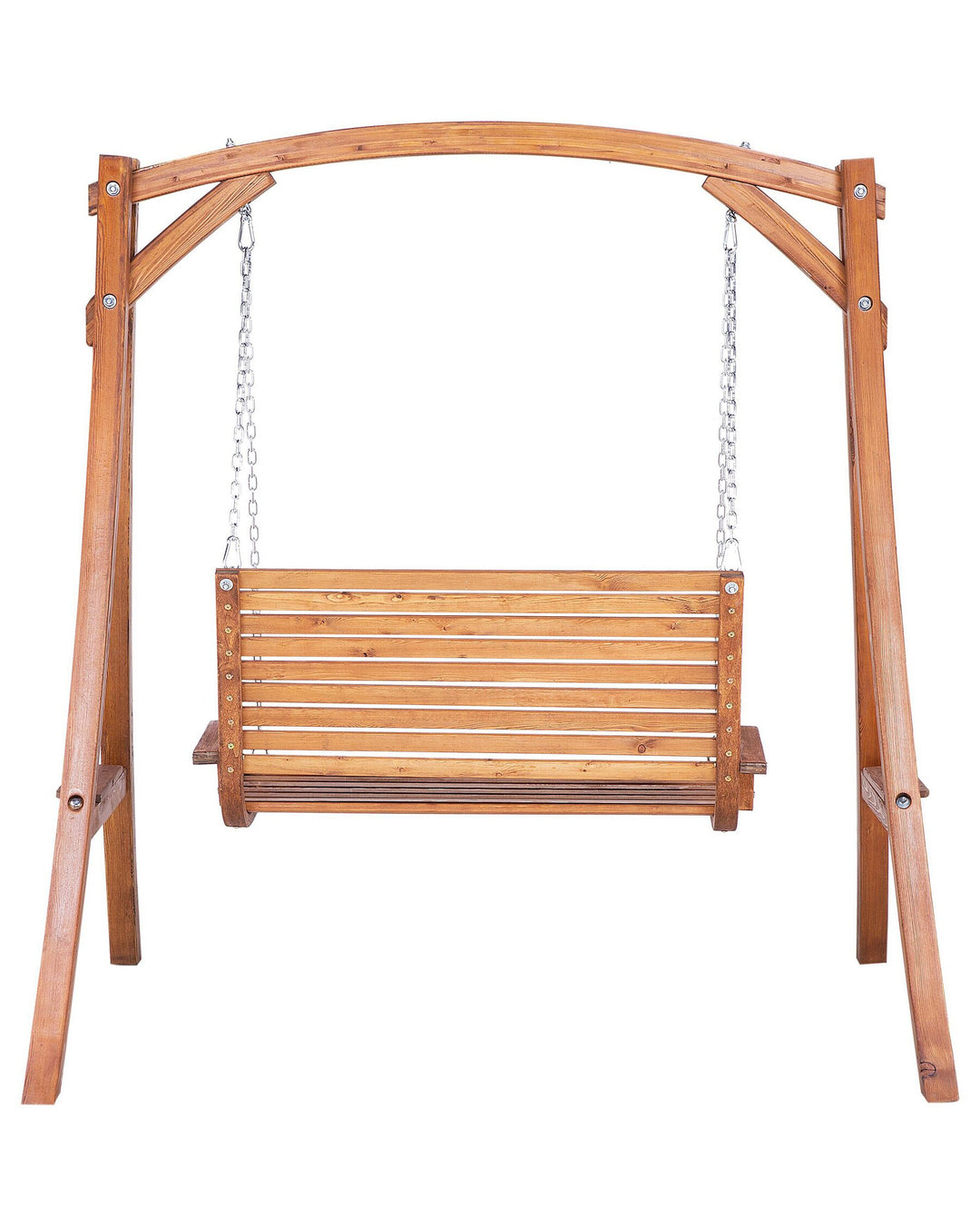 Novara Patio Swing Wood Brown