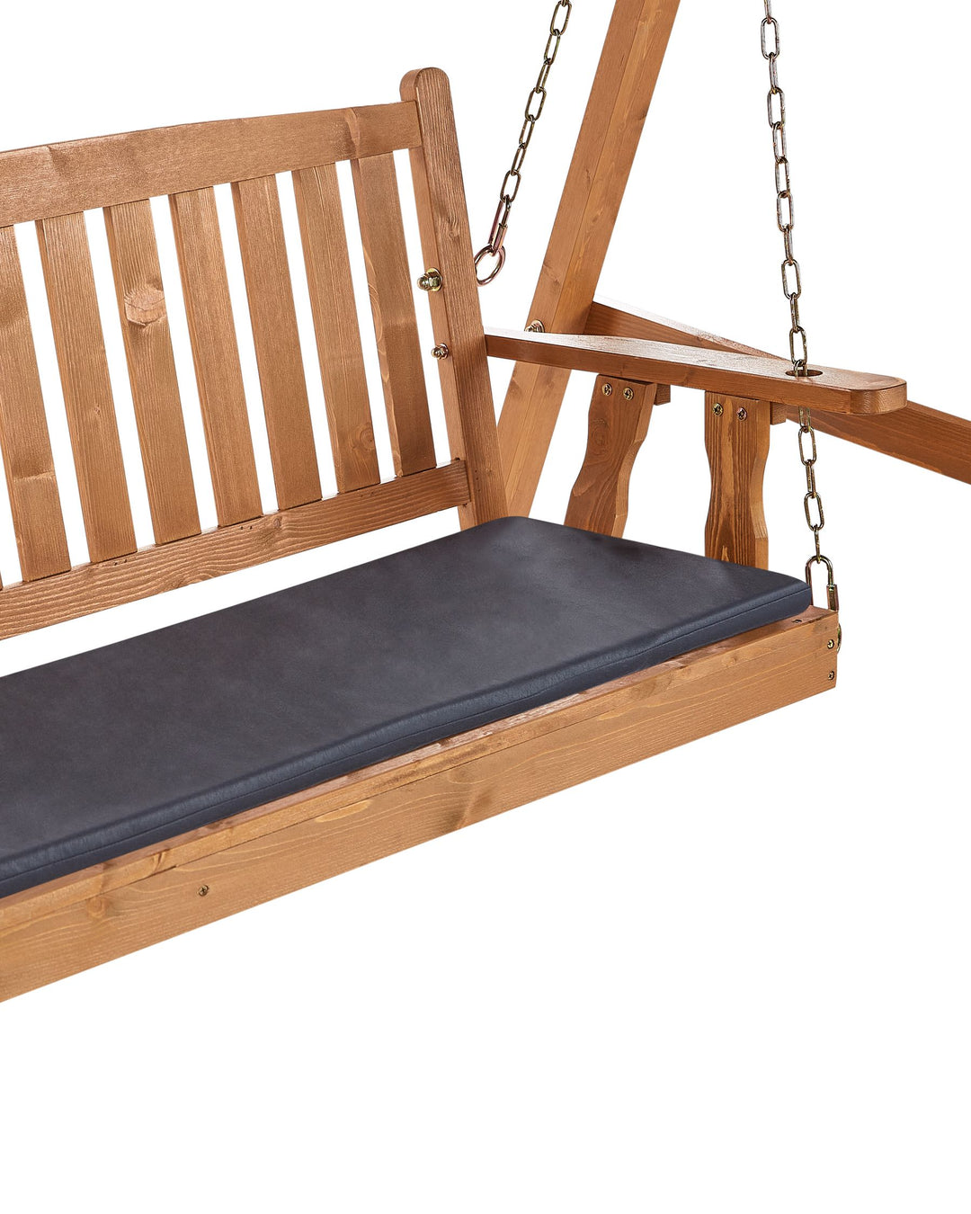 Fibbialla Patio Swing Spruce Wood Brown