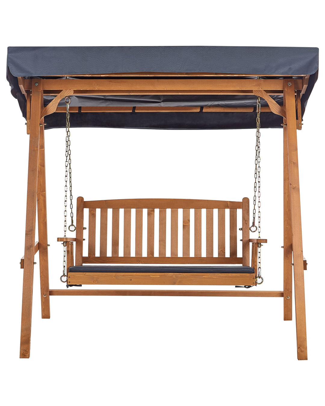 Fibbialla Patio Swing Spruce Wood Brown