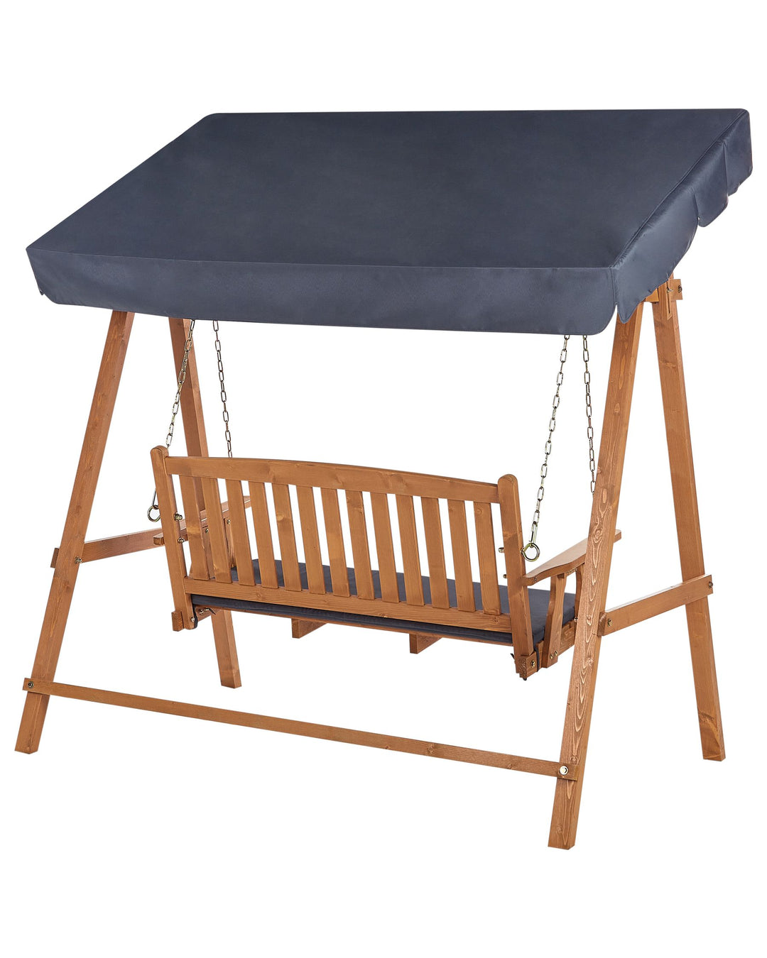 Fibbialla Patio Swing Spruce Wood Brown