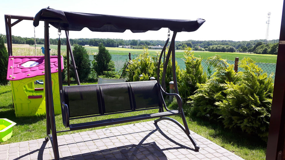 Bogart Patio Swing Metal Black