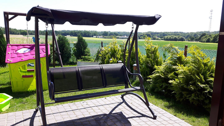 Bogart Patio Swing Metal Black