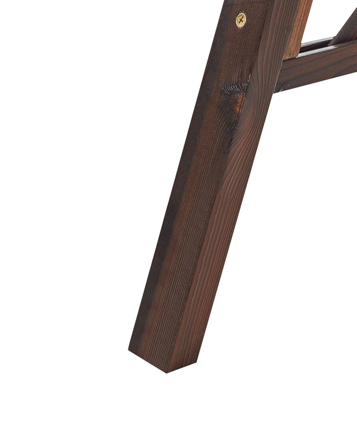 10/10/2025 Senarica Patio Swing Wood Dark Brown