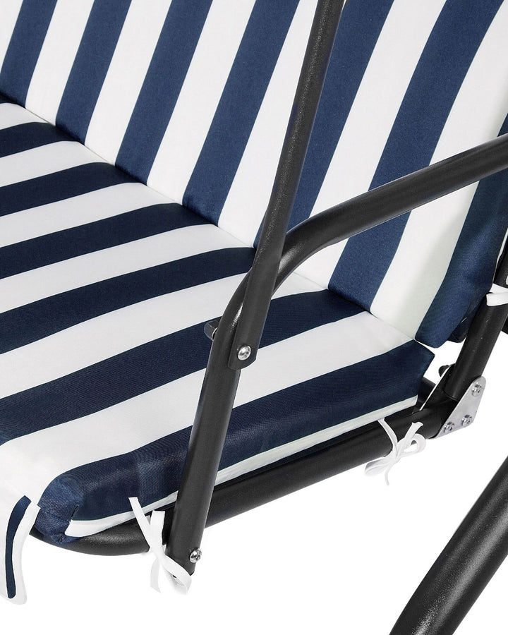 Chaplin Patio Swing Metal Dark Blue