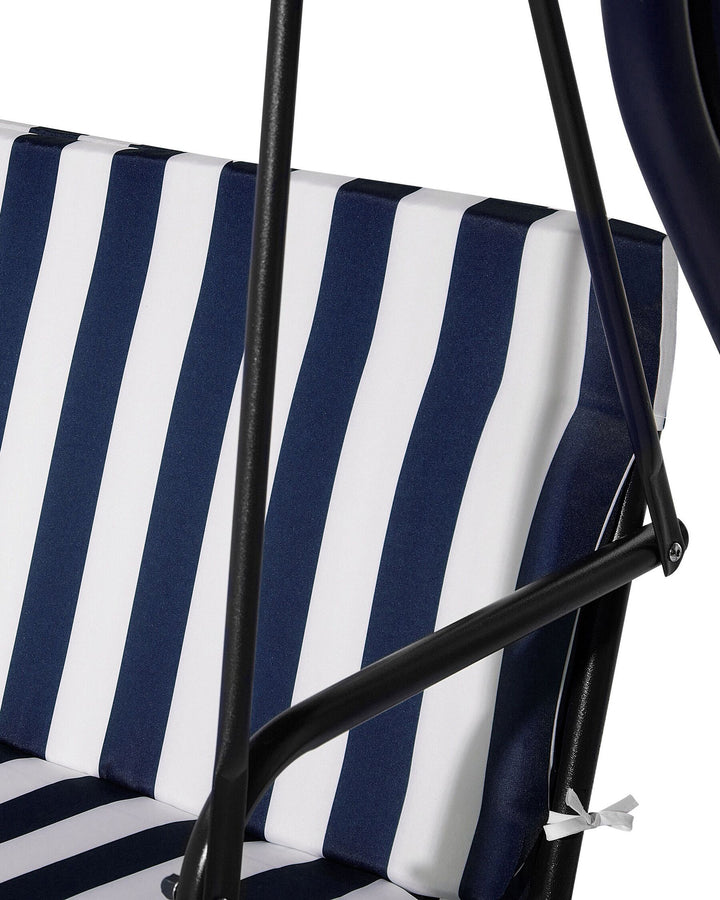 Chaplin Patio Swing Metal Dark Blue