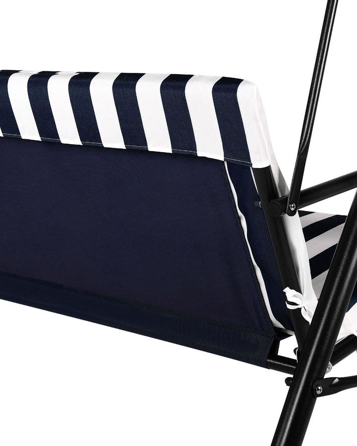Chaplin Patio Swing Metal Dark Blue