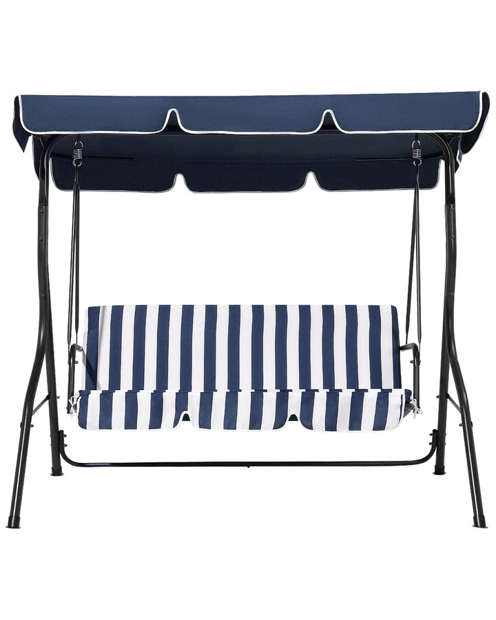 Chaplin Patio Swing Metal Dark Blue
