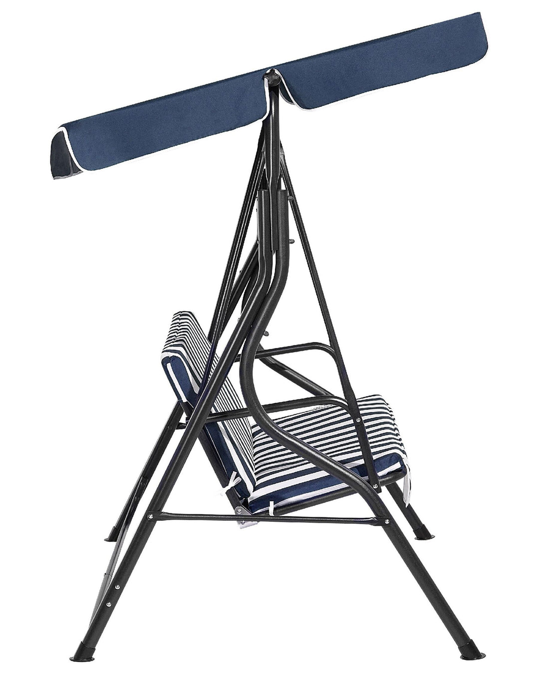 Chaplin Patio Swing Metal Dark Blue