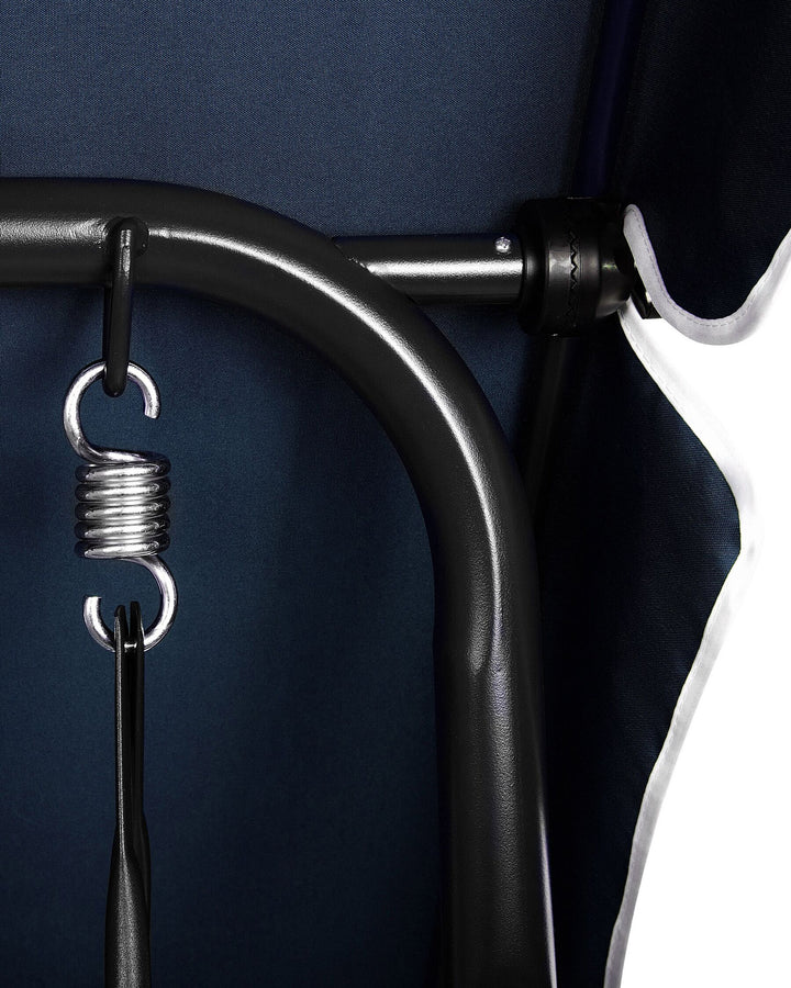 Chaplin Patio Swing Metal Dark Blue