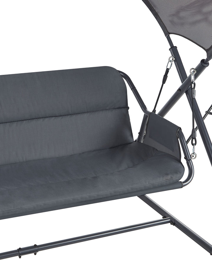 Solagna Patio Swing Metal Dark Grey