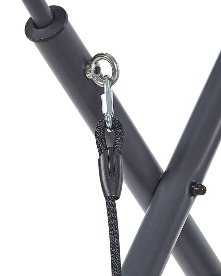 Solagna Patio Swing Metal Dark Grey